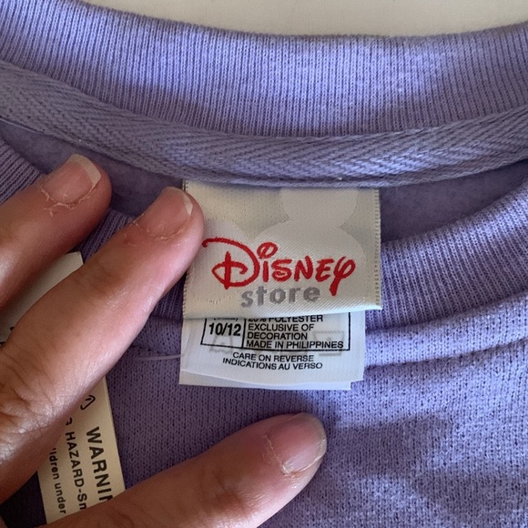 Bnwt Disney Magical Tinker Bell Fairy Embroidered SweatShirt - Picture 7 of 8